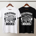 My Relationship with Whiskey is on the Rocks T-Shirt