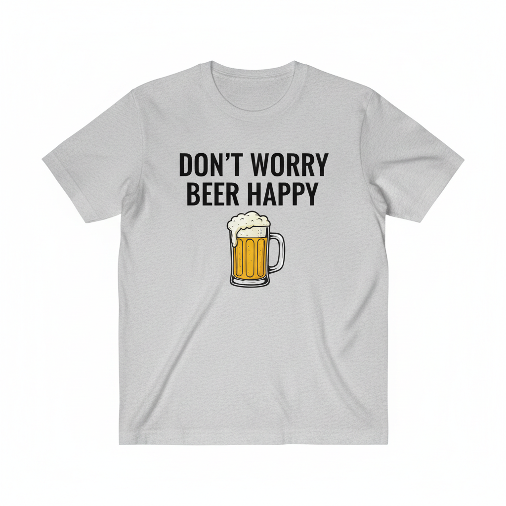 Don't Worry Beer Happy T-Shirt
